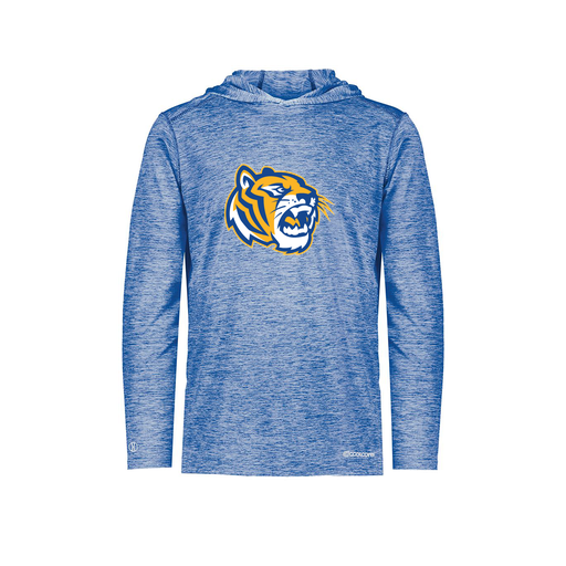 [FOLHCGRY-AS-LOGO2] Decker Men's Charge Hoodie (Adult S, Royal, Logo 2)